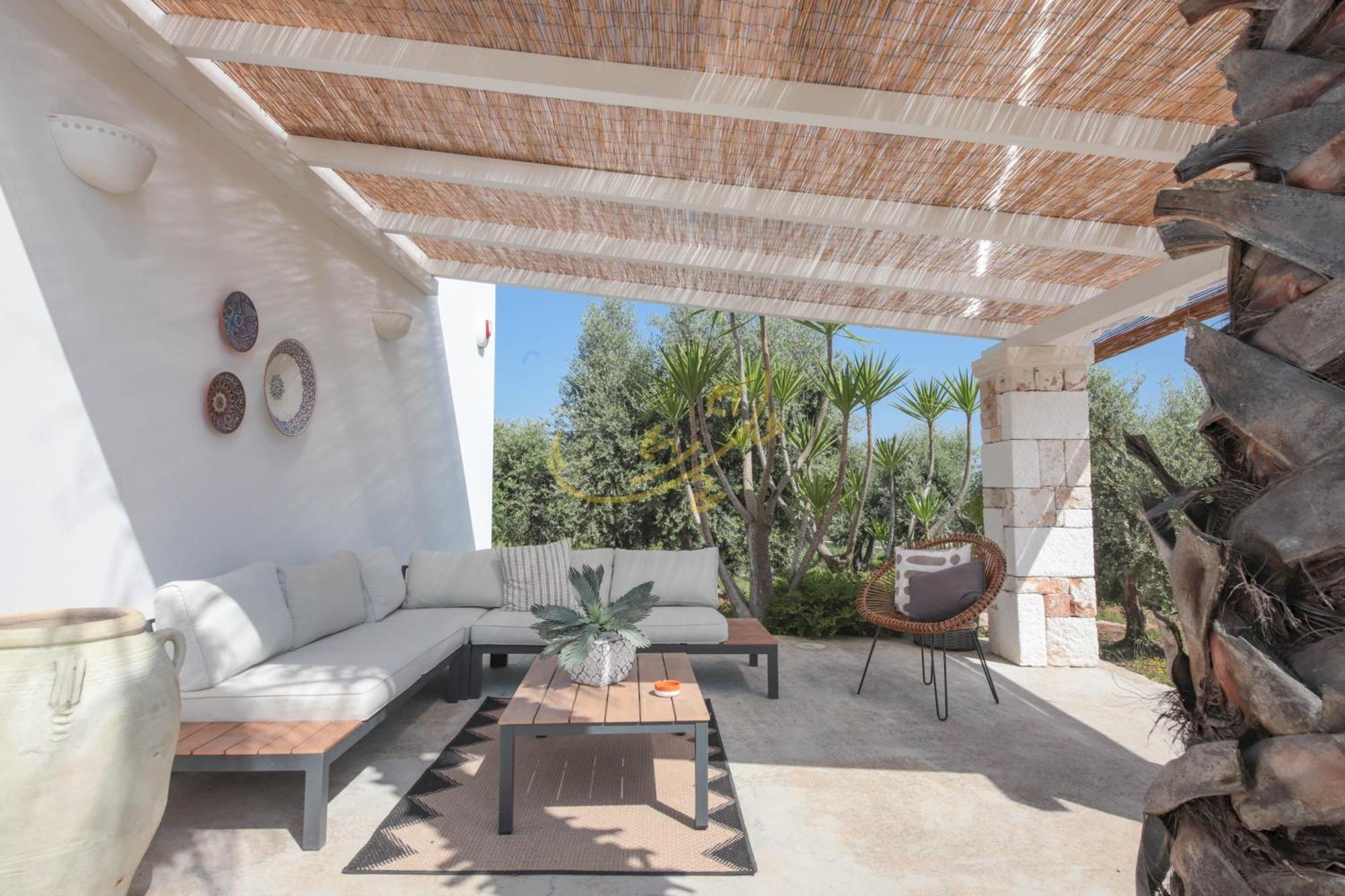 Вилла Td Dimora Del Giglio With Organic Garden With Pool Остуни Экстерьер фото